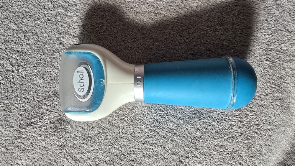 Scholl pilnik elektryczny do stóp, z bateriami, tarka elektryczna