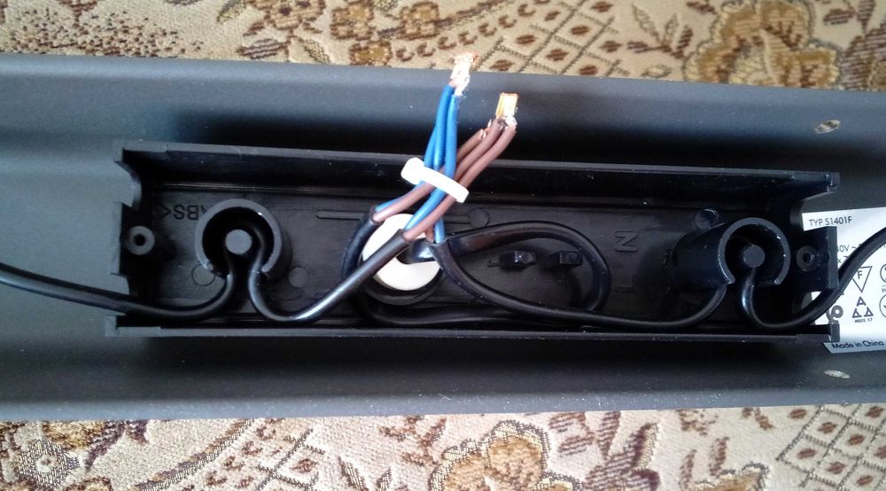 IKEA Hektar lampa sufitowa 3 reflektorowa szara