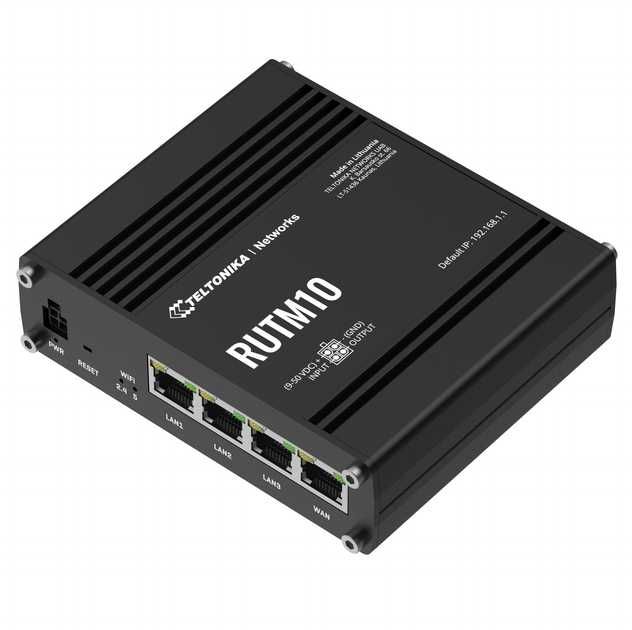 Маршрутизатор Teltonika RUTM10 Ethernet WiFi