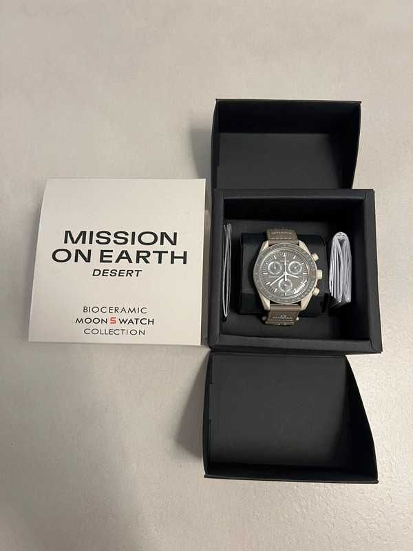 Omega x Swatch MoonSwatch SO33T103 - Unikalny Design dla Przyrodników