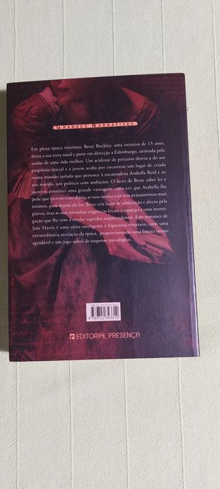 Livro Observações, de Jane Harris