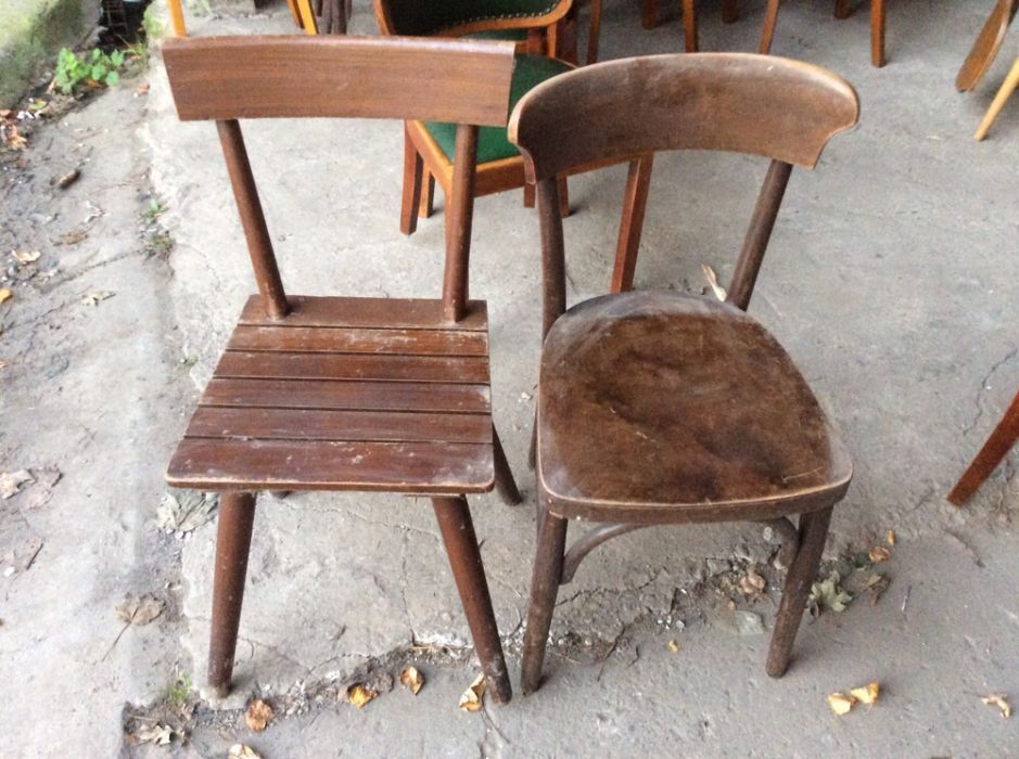 Krzesła z lat czterdziestych