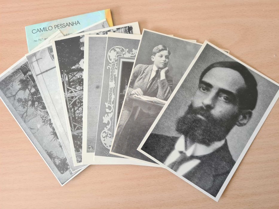 8 postais da coleção Camilo Pessanha