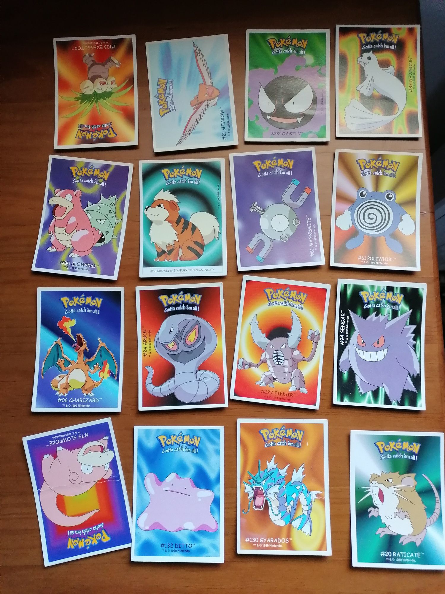 Cromos/Cartas Pokémon