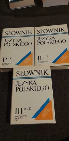 "Słownik języka polskiego." 3 tomy. Red. M. Szymczak