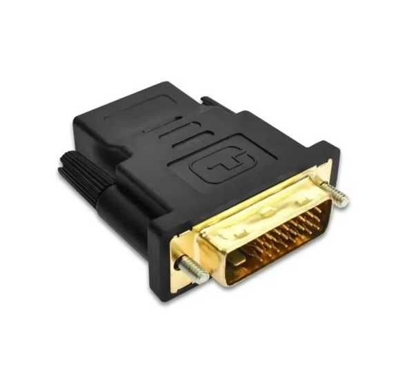 Adapter dwukierunkowy DVI - HDMI, HDMI - DVI / Przejściówka/ Konwerter