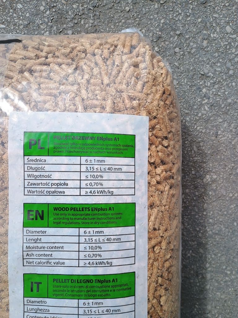 Pellet Salopak A1  Jasny Kielce