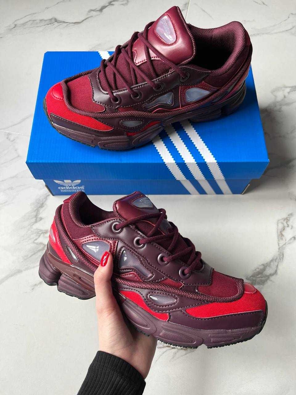 Adidas x Raf Simons Ozweego Burgundy