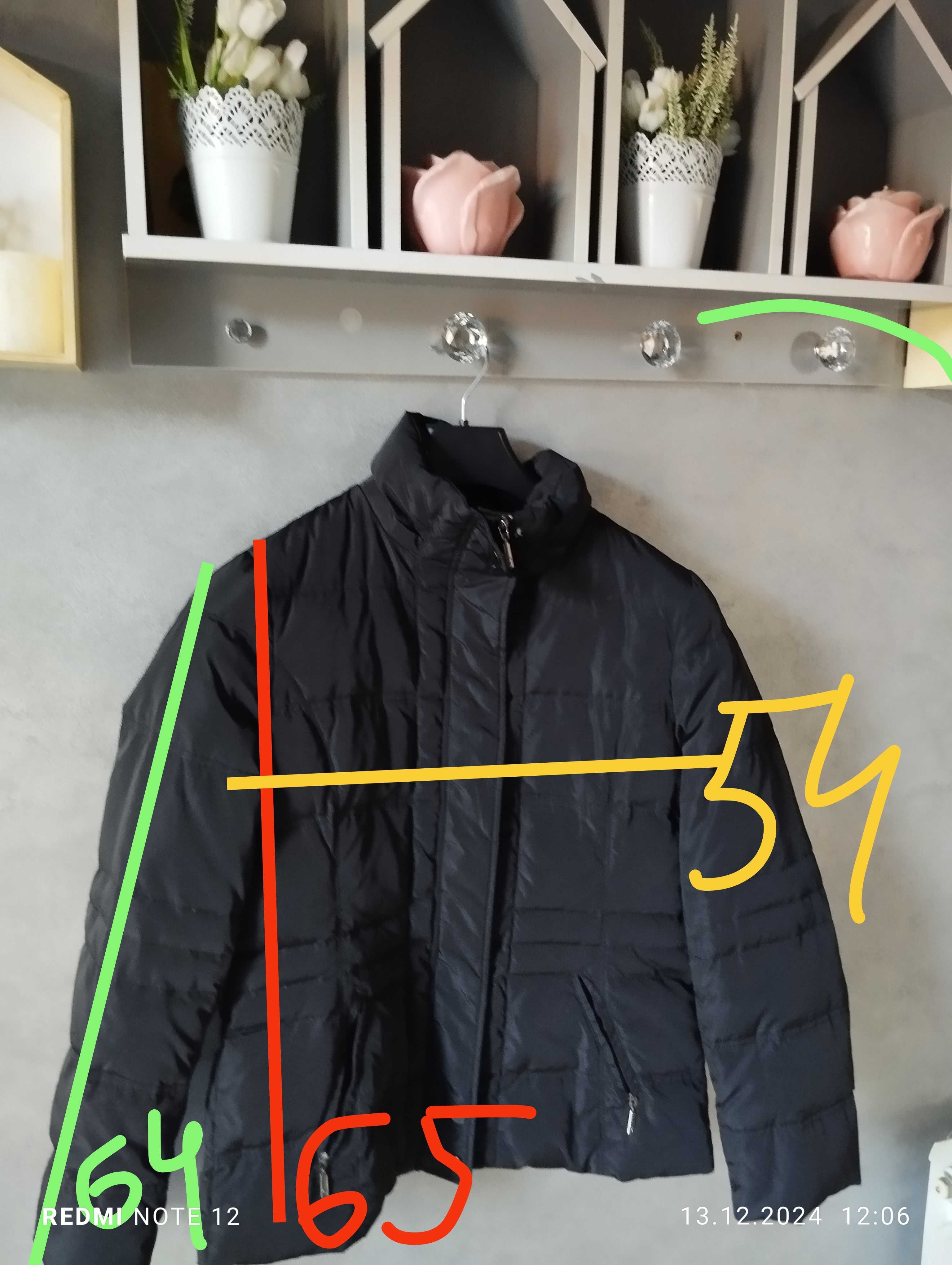 Womens down jacket kobieca kurtka puchowa gęsi puch.