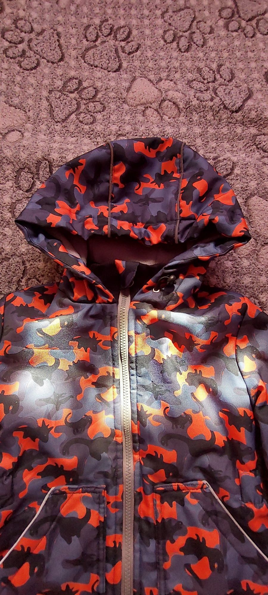 Куртка дитяча с динозаврами