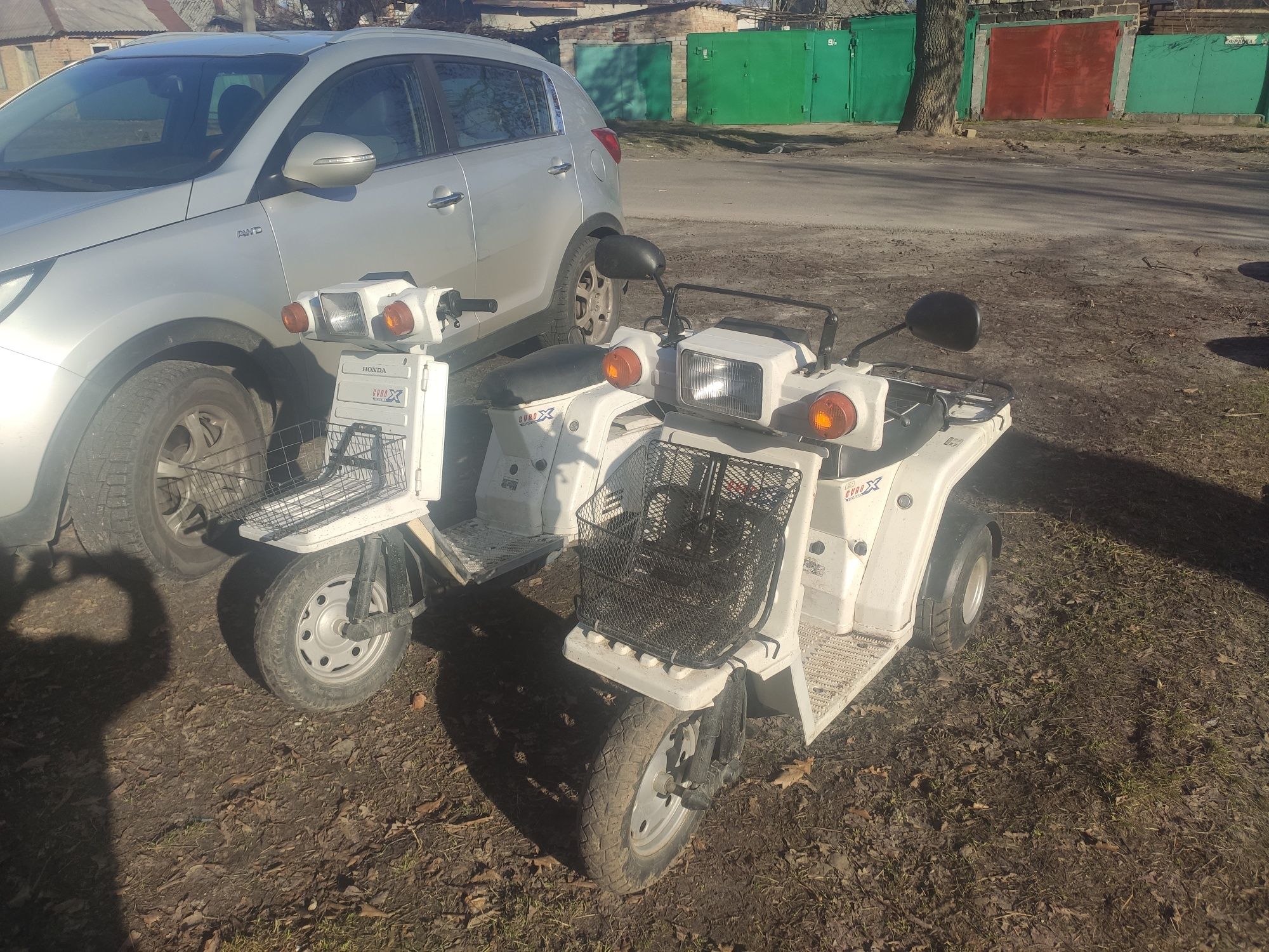 Мопед honda gyro