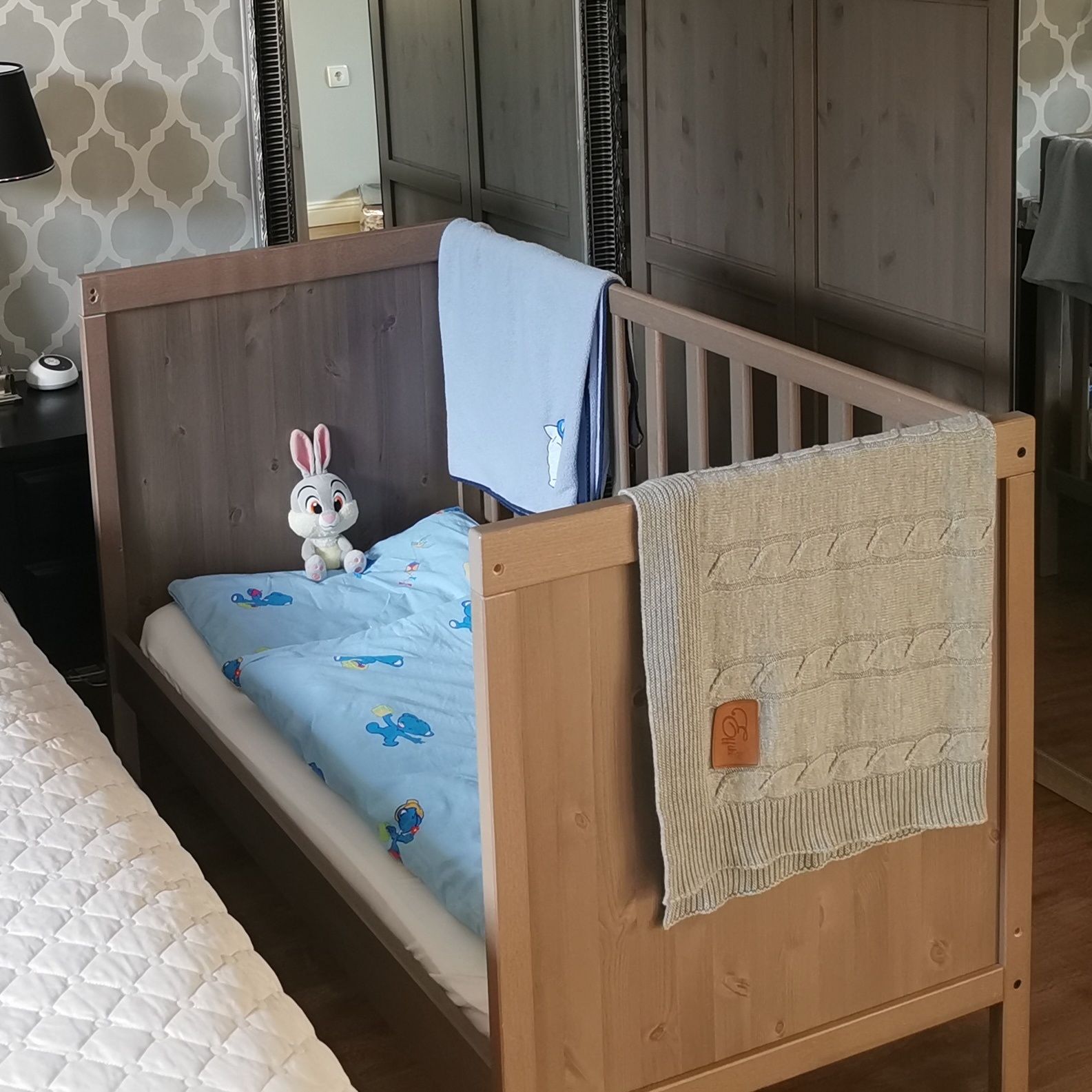Łóżeczko niemowlęce Ikea Sundvik