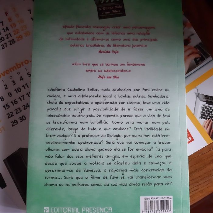 Livro "A minha vida é um filme" Nº1