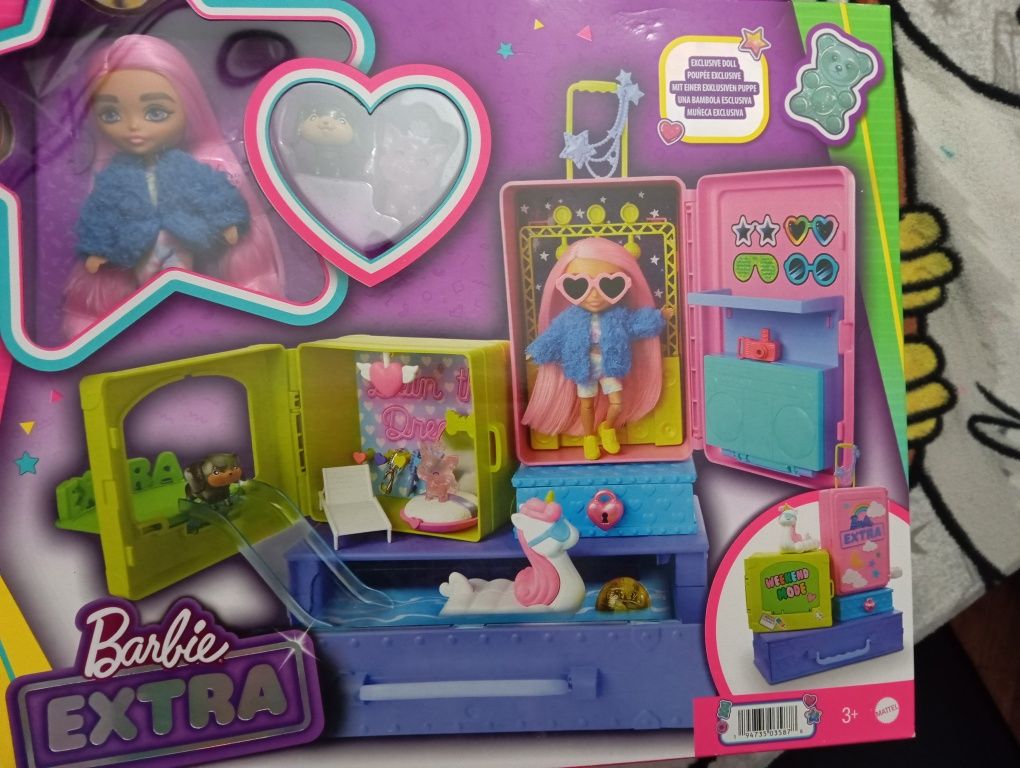 Lalka Barbie Extra Zestaw