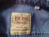 Продам мужскую джинсовую рубашку Hugo Boss -ретро винтаж 1990-х