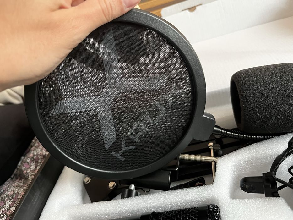 Mirkofon studyjny, gaming, streaming, podcast krux edis 1000