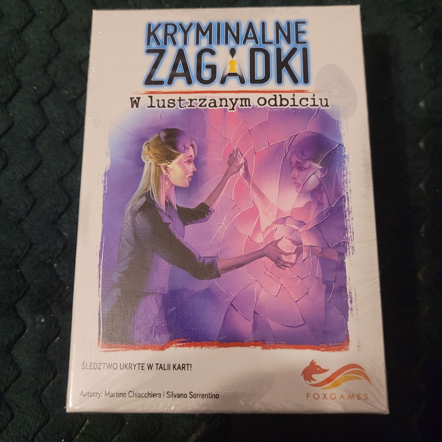 Gra karciana Kryminalne zagadki W lustrzanym odbiciu nowa
