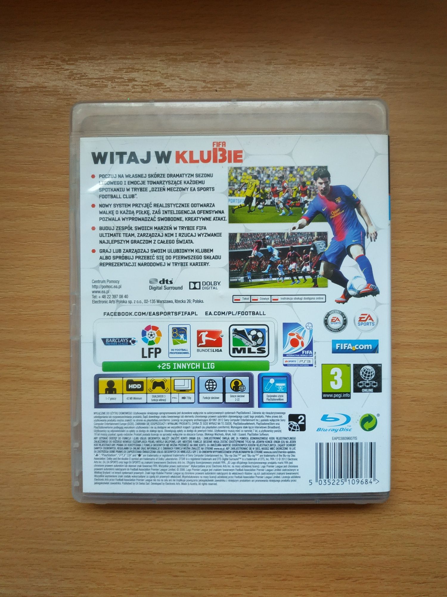 Fifa 13 ps3, pl, stan bardzo dobry, wysyłka olx