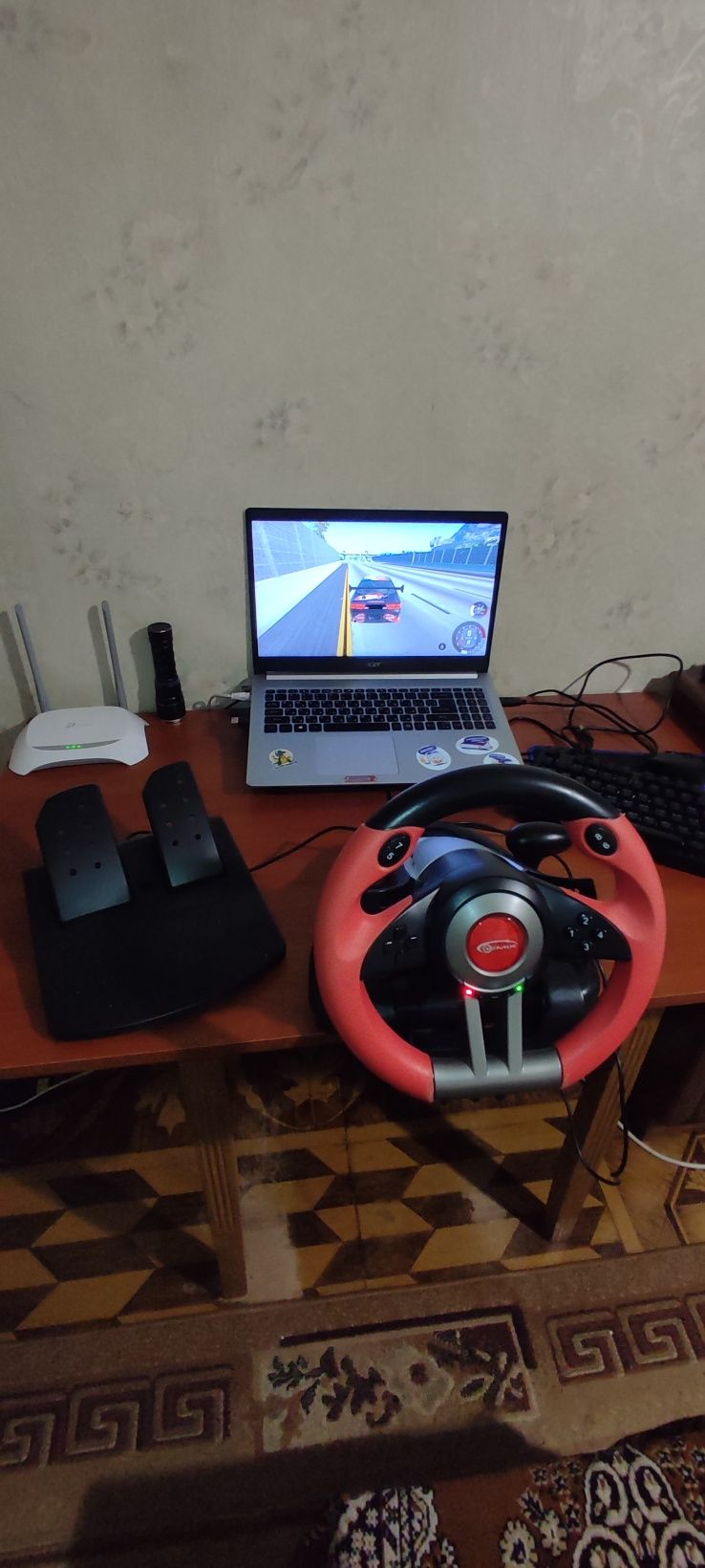 Продам, игровой руль gemix fwr 3