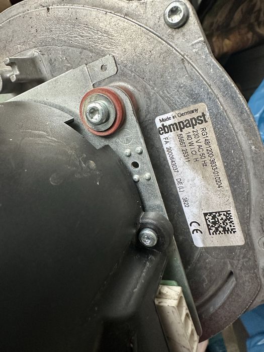 Części do kotła pieca na pellet CO motoreduktor dmuchwawa