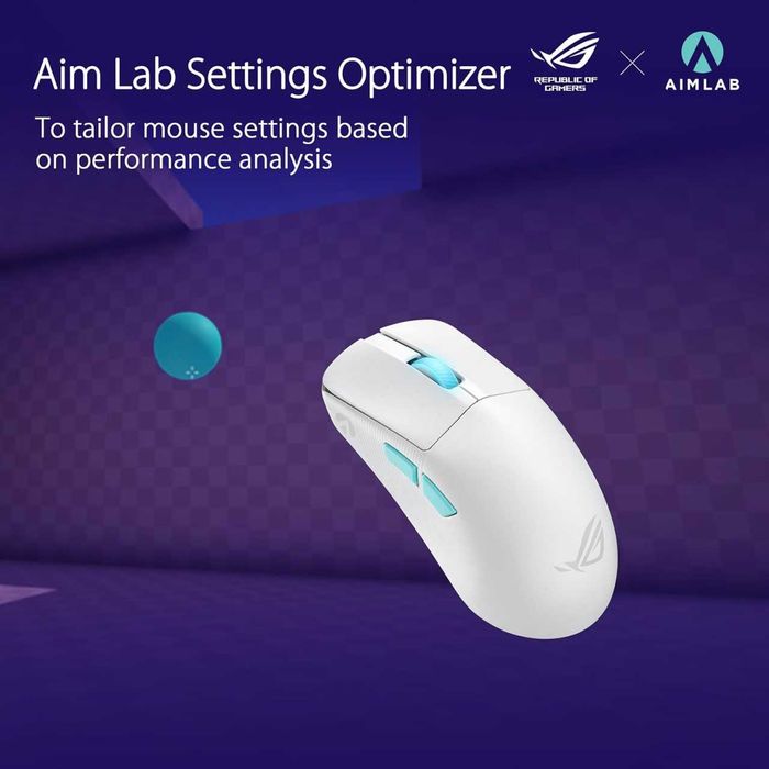ASUS ROG Harpe Ace Aim Lab Edition (White) 1 шт. NEW!