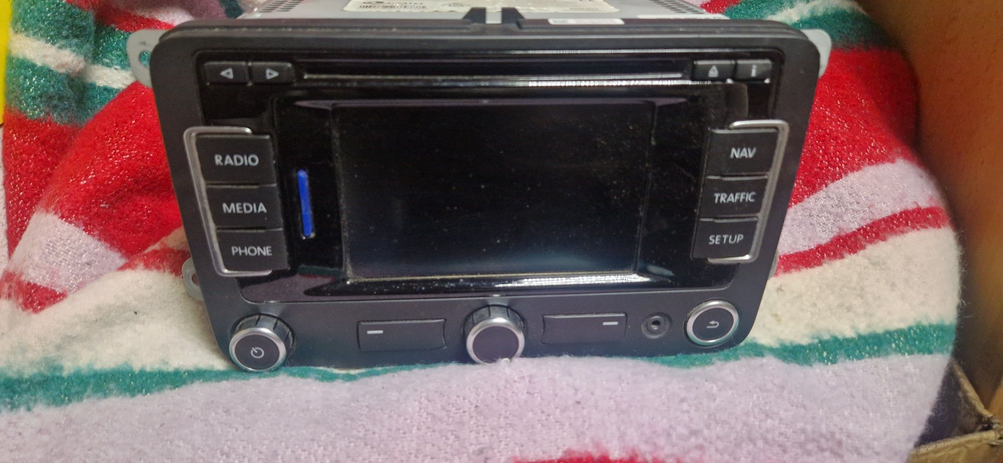 Radio Vw Rns 315 dotykowe  oryginalne z kodem