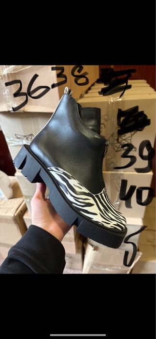 Черевики з натуральної шкіри за  850 грн