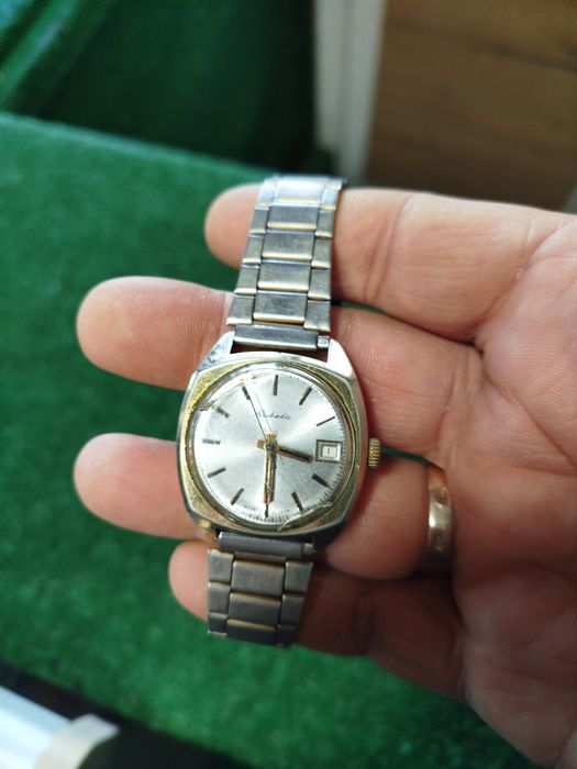 Nakręcany zegarek Rakieta PRL