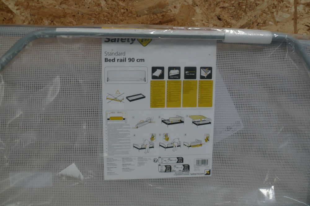 Safety 1st Bed Rail - 90 cm - Cinzento