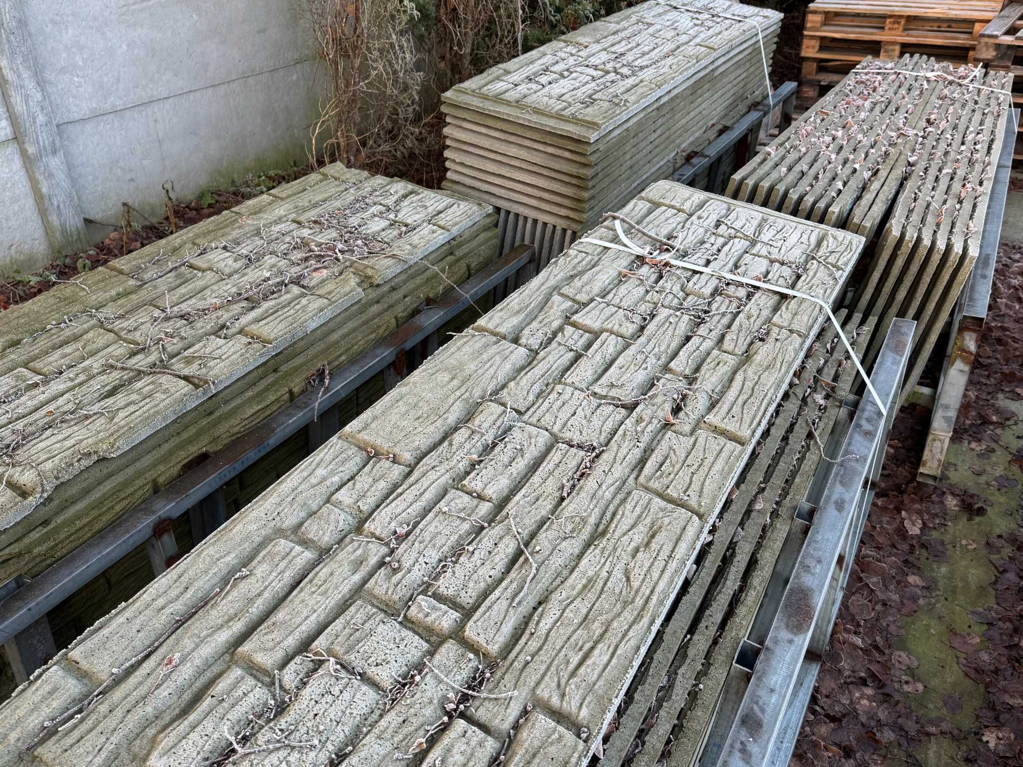 Płyty Betonowe Ogrodzenie Płot II Gatunek Wyprzedaż Płyta Słup Dostawa