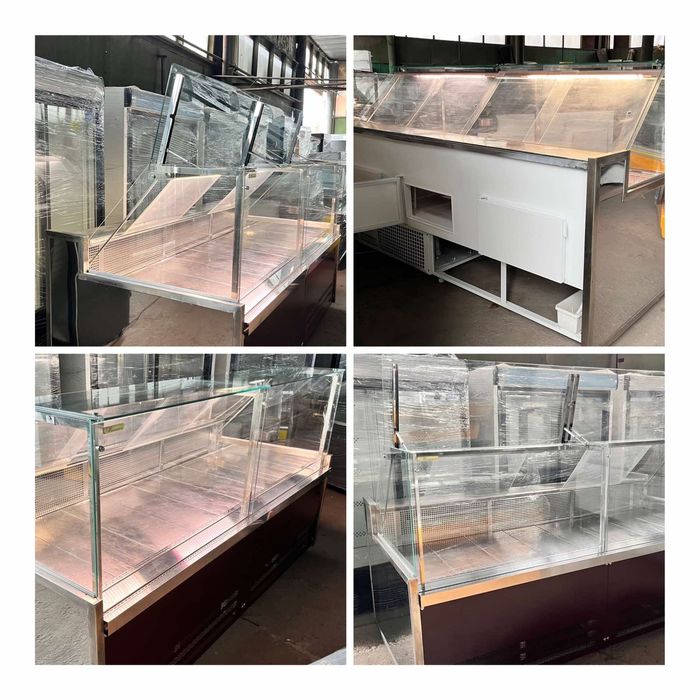 Вітрини-Куб 1.1м-2.5м універсальні/  холодильні/низькотемпературні