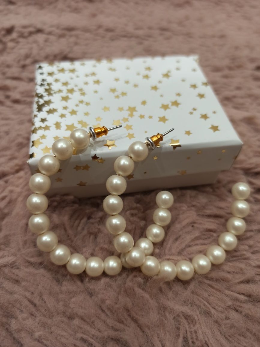 Nowe kolczyki z perłami