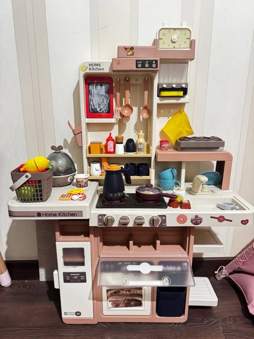 Дитяча пластикова кухня 93см (75 аксесуарів)