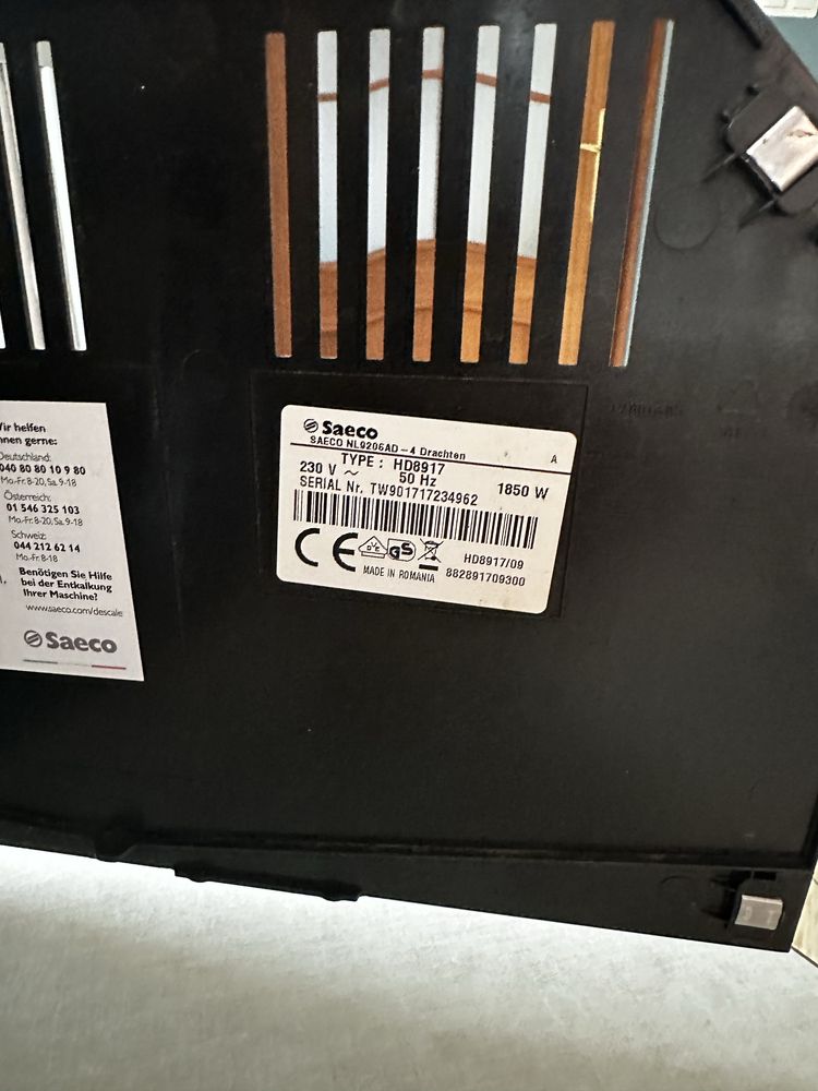 Sprzedam ekspres Saeco Incanto HD8917 - w pelni sprawny