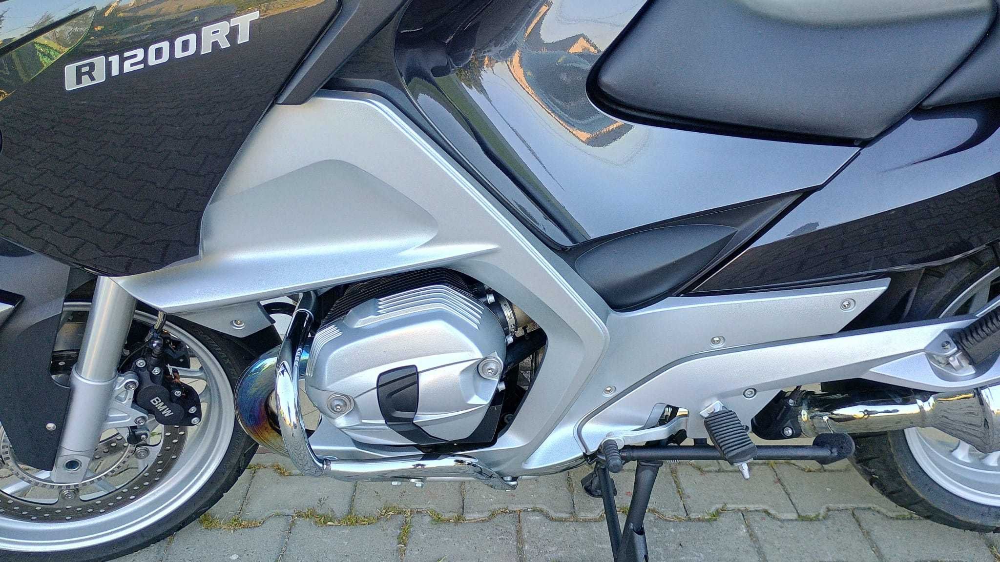 BMW R1200RT r.2010 JAK NOWY TYLKO 17 TYS KM r 1200 rt radio kufry gs