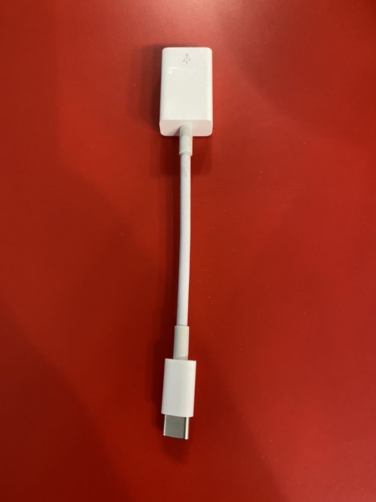 Адаптер Apple USB-C to USB Adapter (White) MJ1M2ZM/A