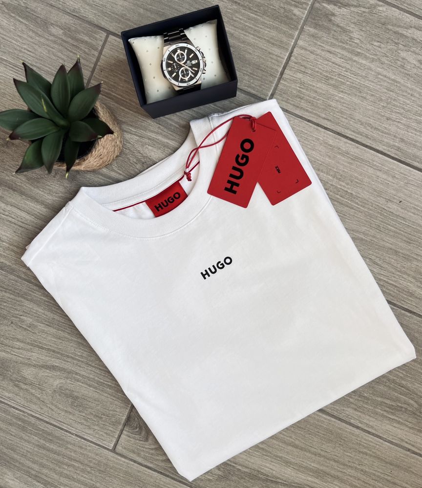 ОРИГІНАЛ! Футболка Hugo Boss White Original