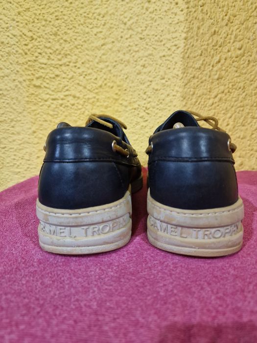 Mokasyny Camel żeglarskie półbuty skórzane roz,