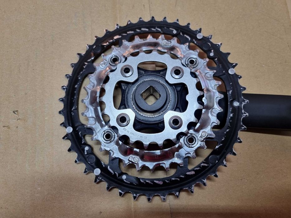 Mechanizm korbowy Deore m510, 175