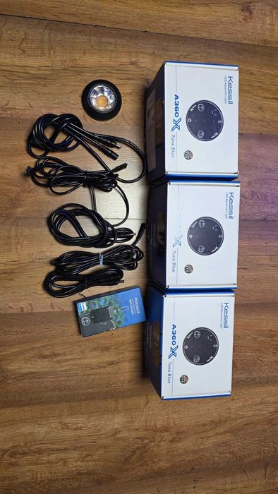 3x Lampa Kessil A360X Tuna Blue Oświetlenie LED - Akwarim Morskie