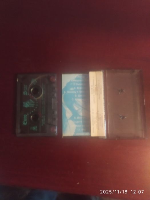 Аудиокассеты б.у.