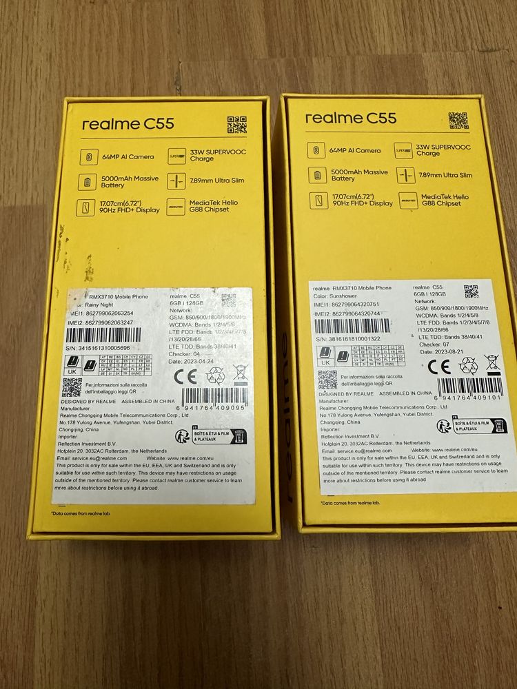 Нові Realme C55 6/128Gb Глобальна версія