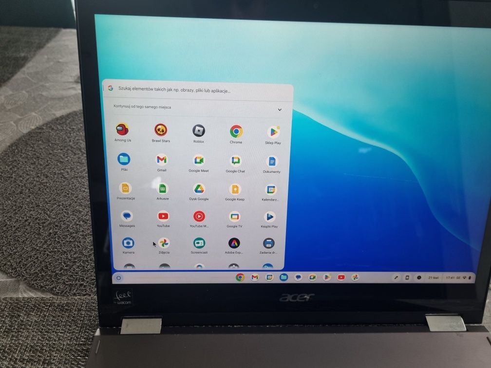 Chromebook acer spin 13