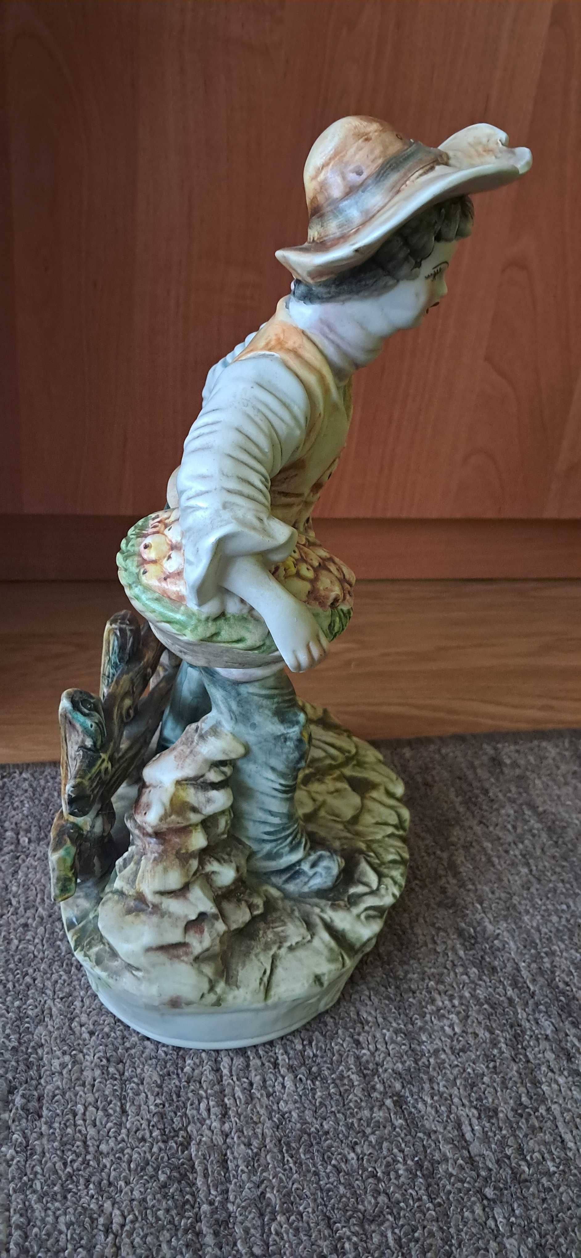 Figurka Ogrodnik Giuseppe Armani Capodimonte Włochy 35 cm