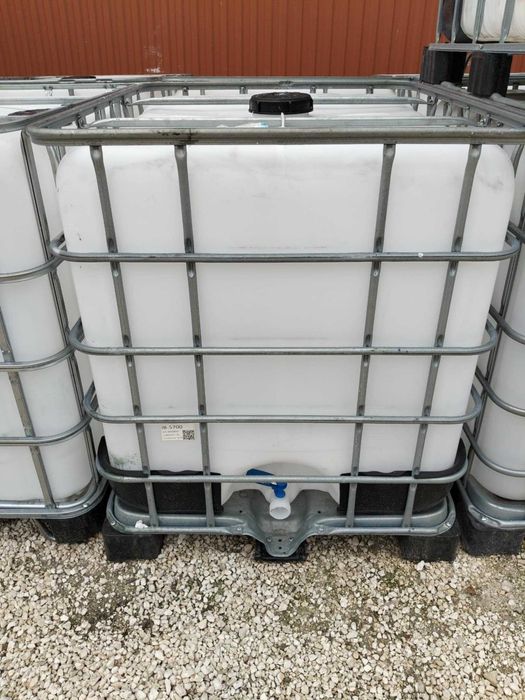 Paletopojemnik IBC mauzer mauser beczka 1000l kontener na wodę adblue
