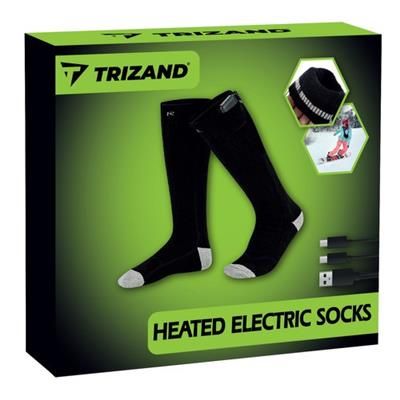 Skarpety podgrzewane 36-44cm czarne 4h do 60C 5V