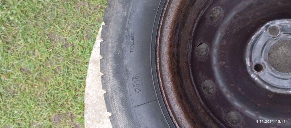 Koła zimowe komplet 4 szt. R15 195/65 4x100 60.1 renault
