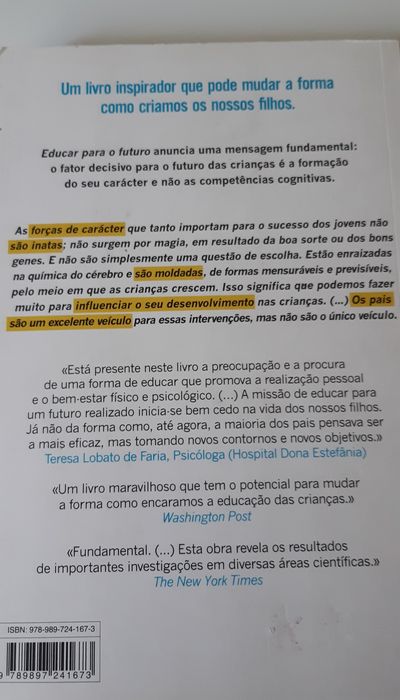Livro "Educar para o futuro"