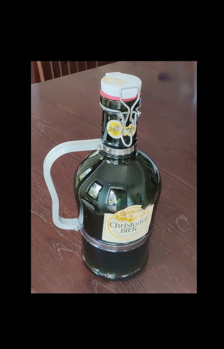 Duża butelka patentowa 2 l. , butla dzban