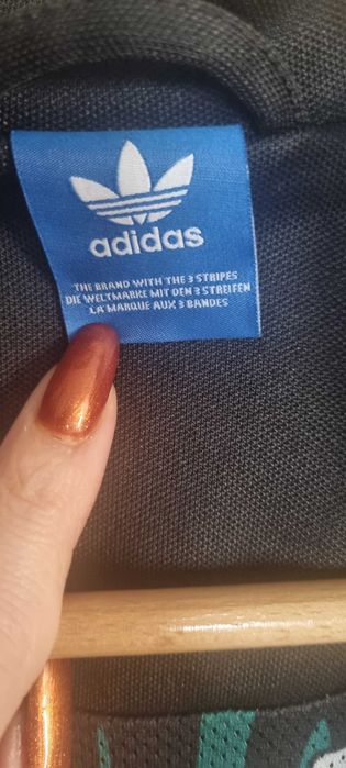 Bluza damska czarna Adidas Europa Track Top, r.M - polecam!